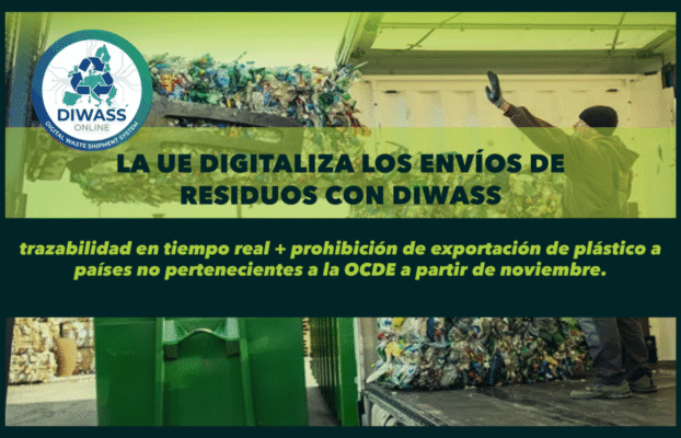 La UE digitaliza los envíos de residuos con DIWASS