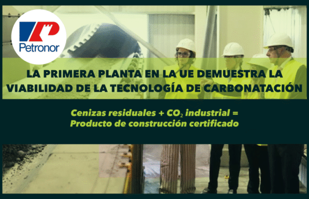 La primera planta en la UE demuestra la viabilidad de la tecnología de carbonatación