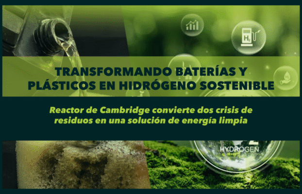 Transformando baterías y plásticos en hidrógeno sostenible