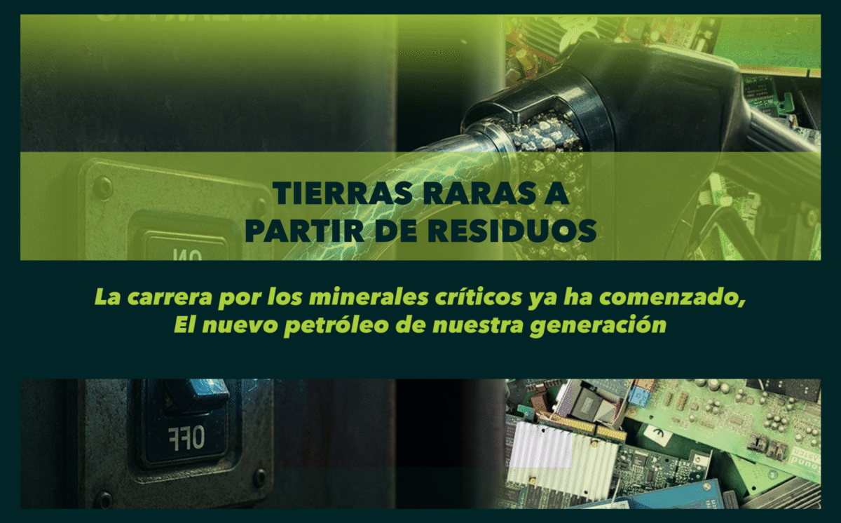 Tierras raras a partir de residuos
