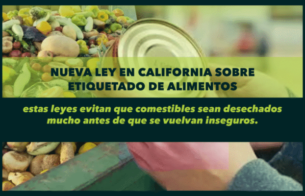 Nueva ley de etiquetado de alimentos de California