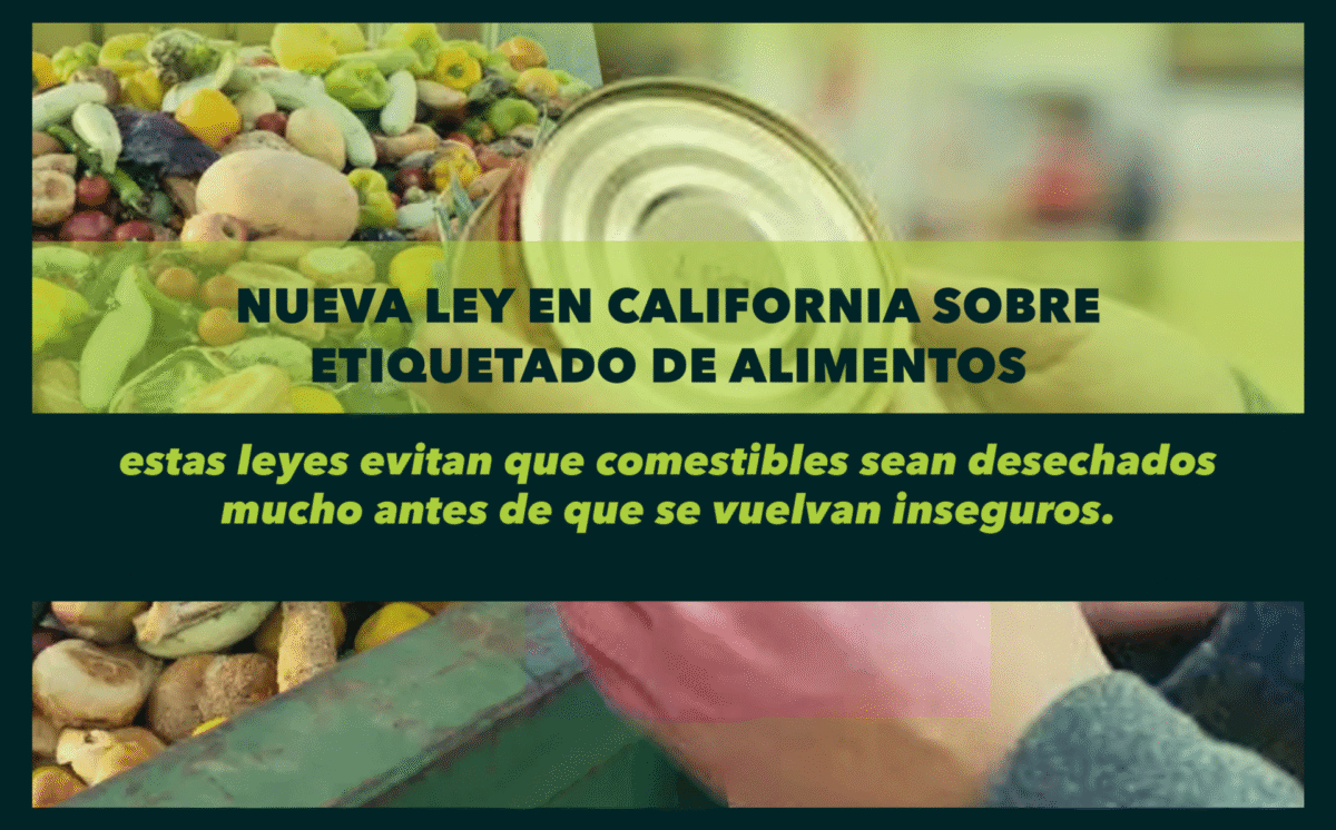 Nueva ley de etiquetado de alimentos de California