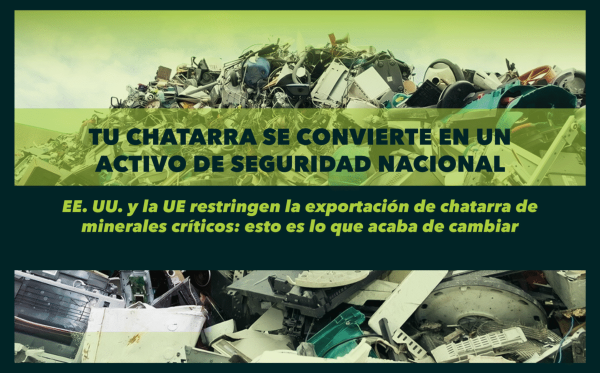 Tu chatarra se convierte en un activo de seguridad nacional