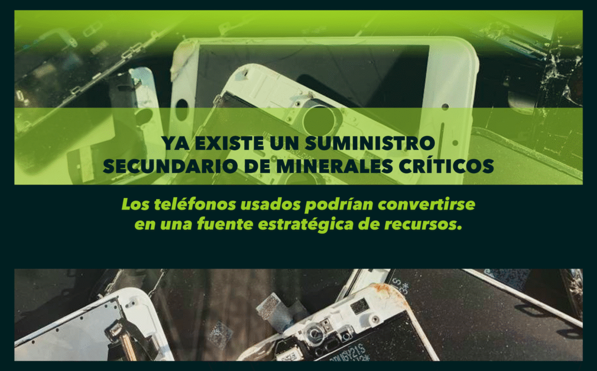 YA EXISTE UN SUMINISTRO SECUNDARIO DE MINERALES CRÍTICOS
